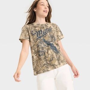 Women's Miller Pheasant Short Sleeve
Graphic T-Shirt - Camouflage Size Large